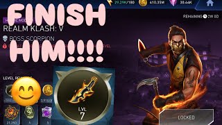 Realm Klash Solo Raids Injustice 2 Mobile [upl. by Eibor]