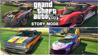 2024 CARS LIVERY GTA 5 STORY MODE [upl. by Seem]