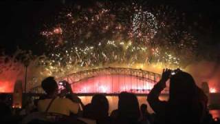 2010 New Years Firework at Harbour Bridge SYDNEY [upl. by Schweitzer]