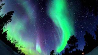 Polarsken  Norrsken  Aurora Borealis i Finland [upl. by Ajile779]