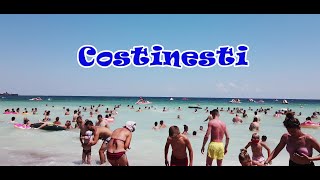 Plaja Costinestipart 3  Costinesti beach  Romania  August  4K travel calatorie video vlog [upl. by Cini932]