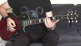 Slashs Snakepit  Beggars amp Hangers On guitar cover [upl. by Anilejna189]