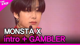 MONSTA X intro  GAMBLER 몬스타엑스 인트로  갬블러 THE SHOW 210608 [upl. by Lauder]