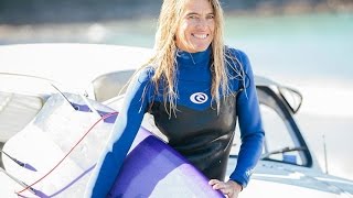 Pam Burridge invites you to a surf coaching trip at Kandooma Maldives [upl. by Mosera325]