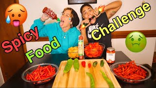 SPICY FOOD CHALLENGE CHOKED ON A JALEPENO [upl. by Neo]