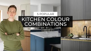 5 Kitchen Colour Combinations That Just Work 🎨 [upl. by Kemppe652]