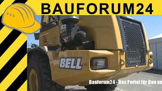 Bell B25D Knickdumper mit Abrollkipper  Walkaround amp Demo Report [upl. by Orman]