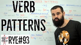 Verb Patterns  ROCK YOUR ENGLISH 93 [upl. by Dwane]