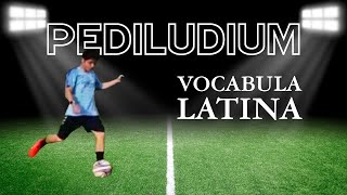 Pedifollium  vocabula Basic Latin vocabulary about football [upl. by Reisman]