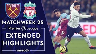 West Ham United v Liverpool  PREMIER LEAGUE HIGHLIGHTS  12920  NBC Sports [upl. by Irtak]