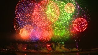 長岡花火大会2012年2日間の総集編 The Nagaoka Fireworks Festival is the most beautiful in japan [upl. by Truscott]