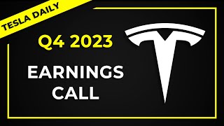 Live Tesla Q4 Earnings Call 2023 TSLA [upl. by Northrup709]