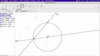 GeoGebra Tutorial  Winkelhalbierende ausführlich [upl. by Bradeord]