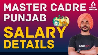 Punjab Master Cadre Salary  Full Detailed Information [upl. by Acinorav]