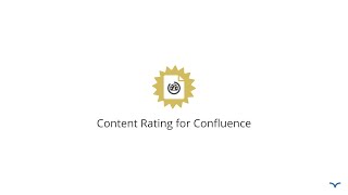 Content Rating for Confluence [upl. by Charlene978]