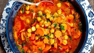 FlavorBOMB Onepot Mediterranean chickpea soup [upl. by Ivo]