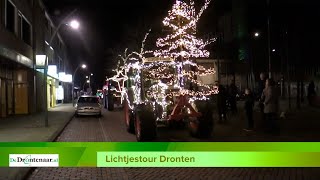 Lichtjestour op het Meerpaalplein in Dronten [upl. by Feirahs]