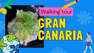 4K Gran Canaria Island walks streets beaches markets shopping malls walkingtour travel [upl. by Cotsen]