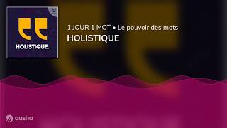 HOLISTIQUE [upl. by Redford]