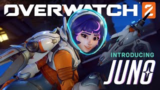 Juno  New Hero Gameplay Trailer  Overwatch 2 [upl. by Garner]