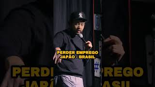 diferença desemprego Brasil x JAPÃO standupcomedy [upl. by Yanaton]