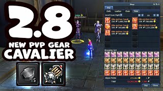 AION CLASSIC EU 28  NEW PVP GEAR quotCAVALIERSquot  GEAR COMPARISON amp MEDAL GUIDE [upl. by Sorenson]