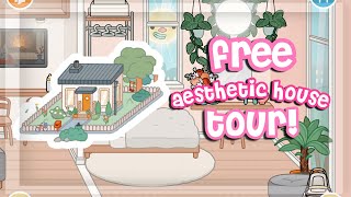 free aesthetic house tour  aesthetic toca routines [upl. by Matthaus879]