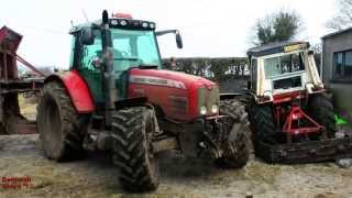 Muck Spreading with Massey [upl. by Assirrec221]