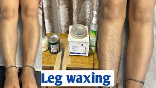 Full LEGS WAXING LEG WAX करना सीखें बिल्कुल आसान तरीक़े सेHow to do leg Waxing legwaxing ricawax [upl. by Rihat222]