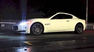 Maserati GranTurismo with Larini Exhaust System [upl. by Ardiekal]