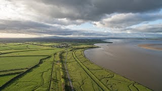 Solway Firth drone flight [upl. by Sirrep]