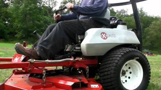 eXmark 60 Lazer Z Commercial Zero Turn lawn Mower hydro [upl. by Ened34]