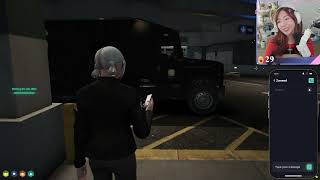 Zaceed robs January of her horse  GTA V RP NoPixel 40 [upl. by Esorrebma]