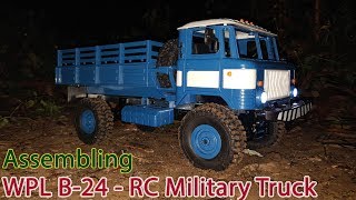 Assembling  RC Military Truck Gaz66 [upl. by Lilybelle]