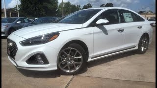 2018 Hyundai Sonata Limited 20T Start Up First Person InDepth Review [upl. by Eniamej562]