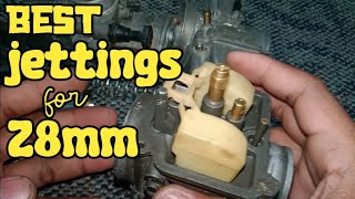 Best jettings for 28mm carb [upl. by Aelaza]