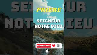 PRIERE  SEIGNEUR NOTRE DIEU [upl. by Urata]