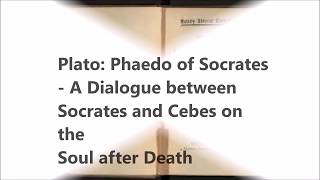 Plato WHERE IS YOUR SOUL AFTER DEATH Phaedo  Socrates Discourse [upl. by Ahsilahk]