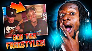 HIS FREESTYLES ARE GOD TIER Juice Wrld x Einer Bankz  Freestyle REACTION [upl. by Annirok]