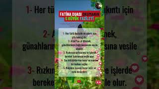 Fatiha Suresi Okumanın 5 Büyük Fazileti – Manevi Huzur shorts [upl. by Ane]