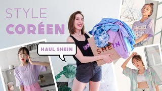 ☀️ SHEIN haul korean style  je teste la collection DAZY [upl. by Steffane]