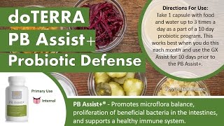 How To Use The doTERRA PB Assist Probiotics [upl. by Oisor718]