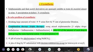 Sulfonamides Part 1 Karmalawy [upl. by Adnilav421]