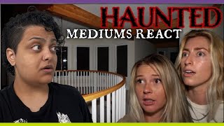 What was CONJURED to Amandas HAUNTED HOUSE  Mediums React to Mackie and Amanda [upl. by Enttirb]