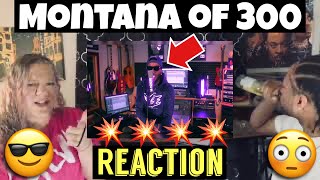 Montana Of 300  Track Star Remix Reaction [upl. by Anaeli]