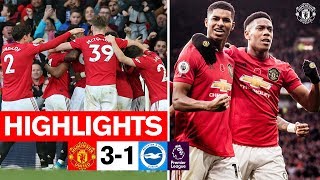 BRIGHTON amp HOVE ALBION 3 MANCHESTER UNITED 2 [upl. by Feodor]