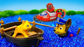 La Patrulla Canina rescata al pequeño gatito Paw Patrol en español Vídeo para niños [upl. by Mcgurn]