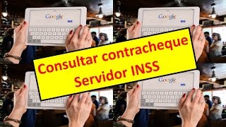 Consultar contracheque Servidor INSS [upl. by Lepine]