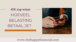 Hoeveel belasting betaal je als parttime zzper [upl. by Jim447]