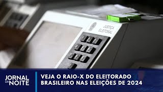 Eleições 2024 155 milhões de brasileiros poderão votar  Jornal da Noite [upl. by Nner]